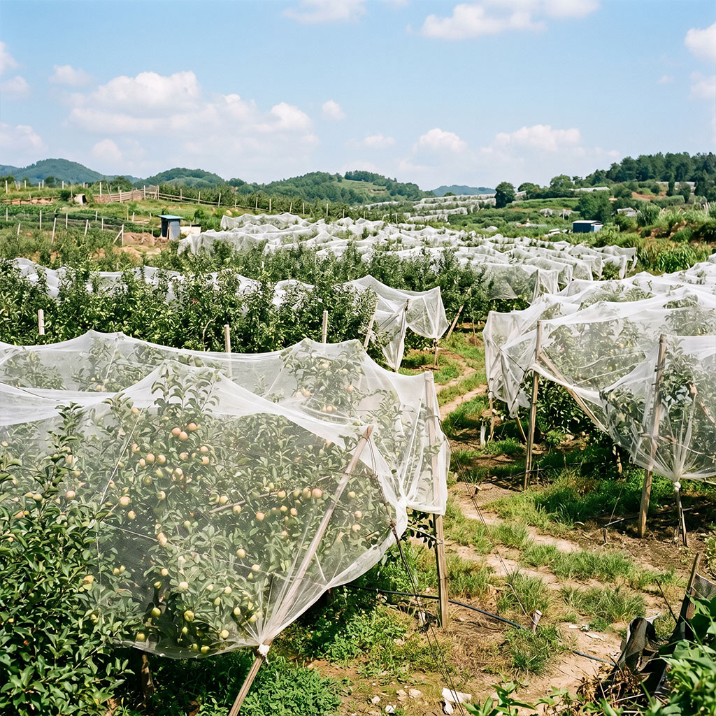 Δίχτυ εντόμων HDPE 40 Mesh για λαχανικά θερμοκηπίου