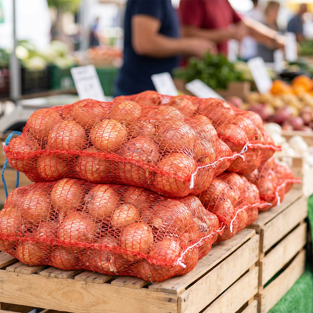 Χονδρική Leno Bag Onion Bag Τσάντα με δίχτυ πατάτας